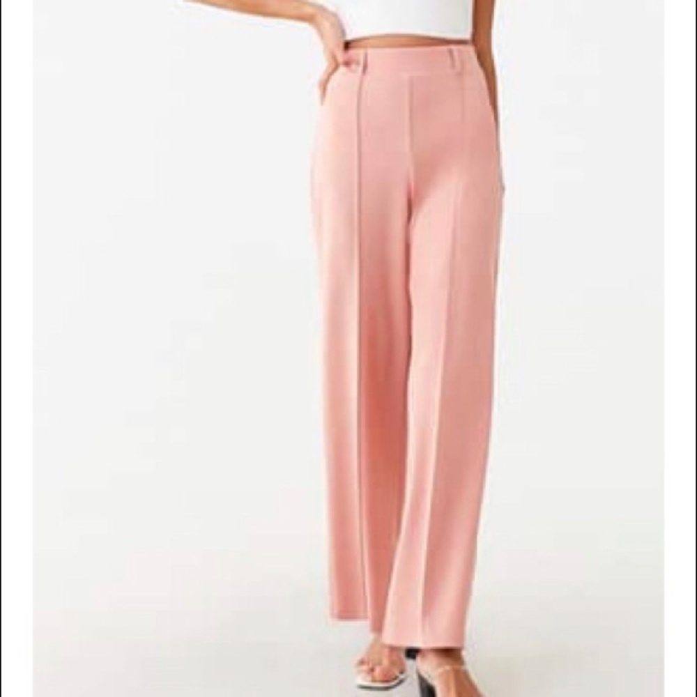 Seemed wide leg pants
